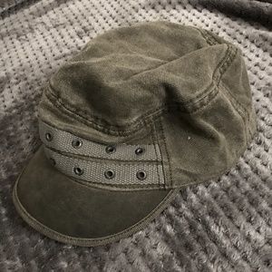 Converse grey newsboy cap hat